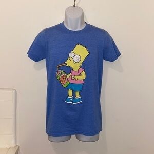 Unisex The Simpsons/Bart Simpson Squishee Brain Freeze Graphic Tee